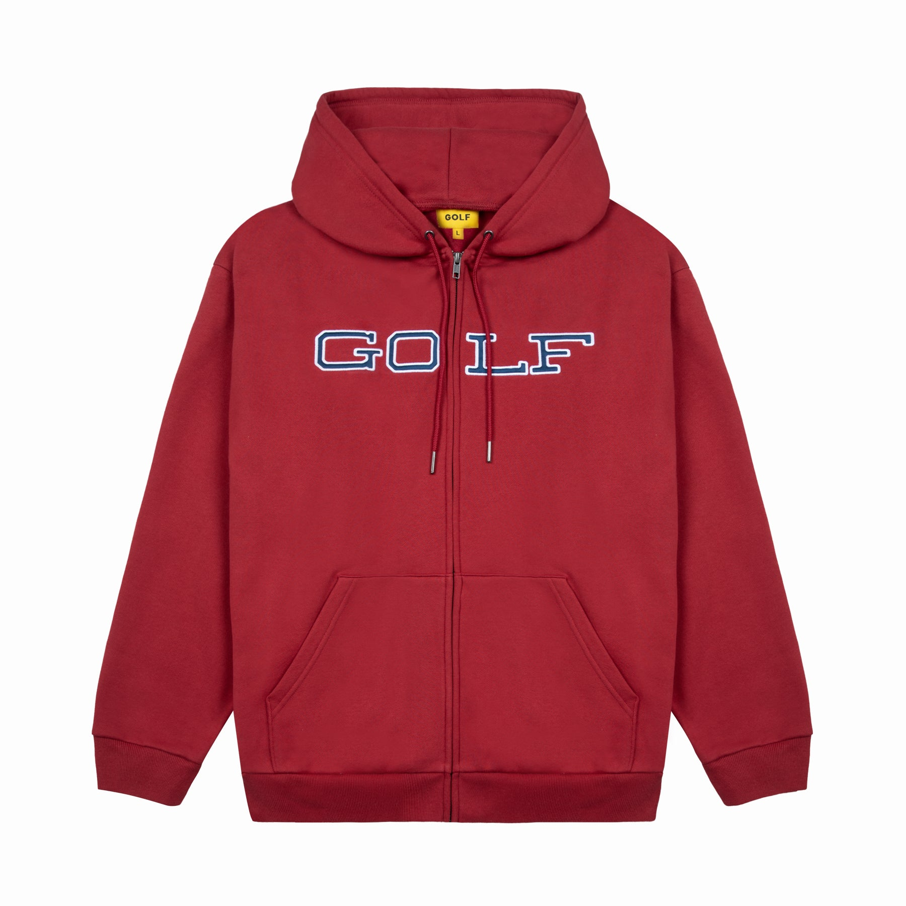 Red Full Zip Tyler the creator Golf Wang Hoodie